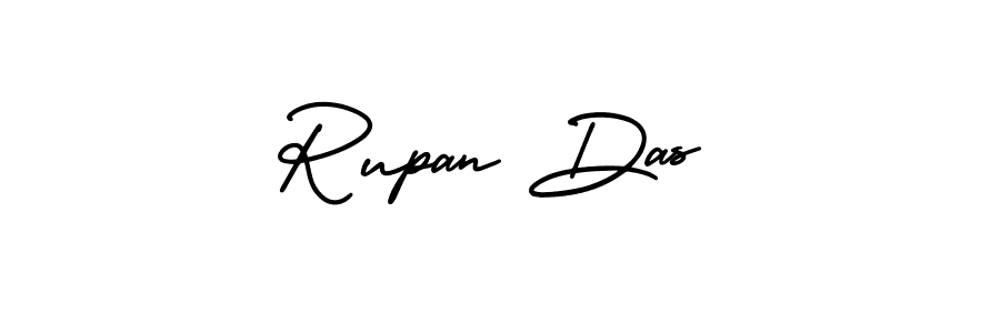 This is the best signature style for the Rupan Das name. Also you like these signature font (AmerikaSignatureDemo-Regular). Mix name signature. Rupan Das signature style 3 images and pictures png