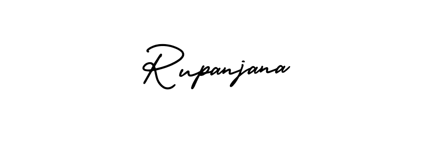 Best and Professional Signature Style for Rupanjana. AmerikaSignatureDemo-Regular Best Signature Style Collection. Rupanjana signature style 3 images and pictures png