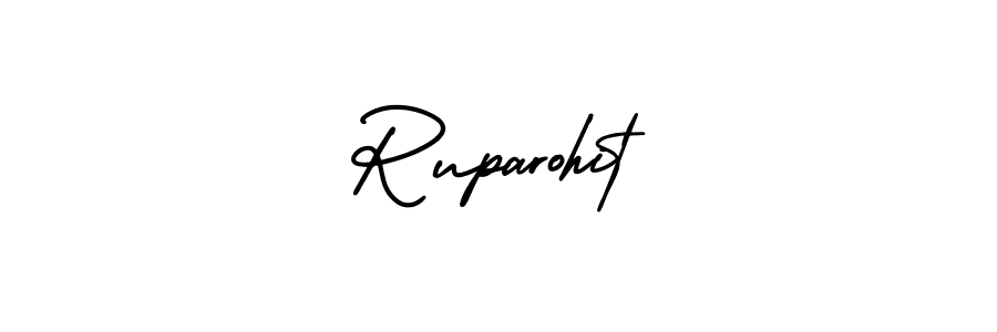It looks lik you need a new signature style for name Ruparohit. Design unique handwritten (AmerikaSignatureDemo-Regular) signature with our free signature maker in just a few clicks. Ruparohit signature style 3 images and pictures png