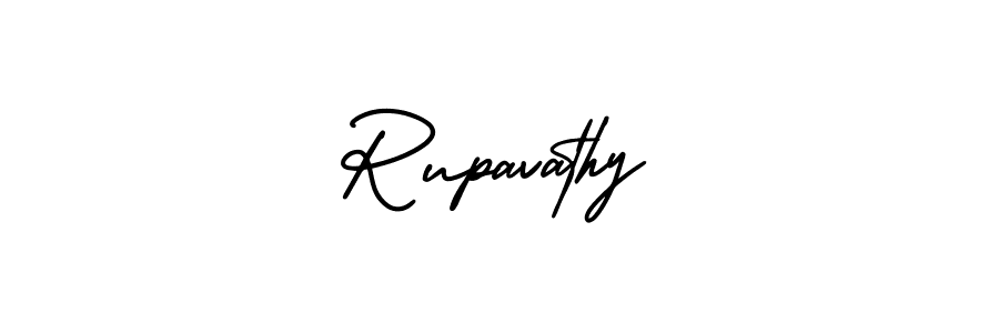 Also You can easily find your signature by using the search form. We will create Rupavathy name handwritten signature images for you free of cost using AmerikaSignatureDemo-Regular sign style. Rupavathy signature style 3 images and pictures png