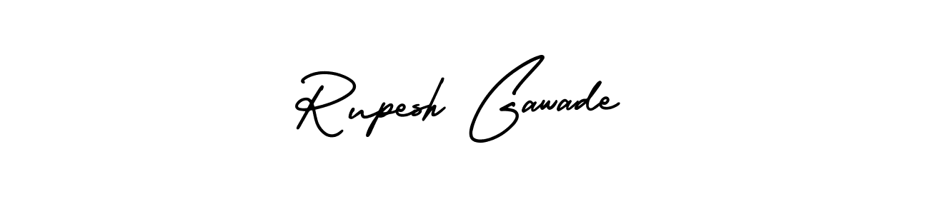 Make a beautiful signature design for name Rupesh Gawade. Use this online signature maker to create a handwritten signature for free. Rupesh Gawade signature style 3 images and pictures png