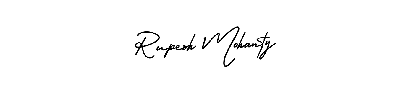 Also we have Rupesh Mohanty name is the best signature style. Create professional handwritten signature collection using AmerikaSignatureDemo-Regular autograph style. Rupesh Mohanty signature style 3 images and pictures png