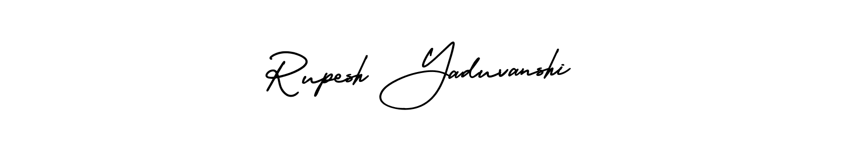 How to make Rupesh Yaduvanshi signature? AmerikaSignatureDemo-Regular is a professional autograph style. Create handwritten signature for Rupesh Yaduvanshi name. Rupesh Yaduvanshi signature style 3 images and pictures png
