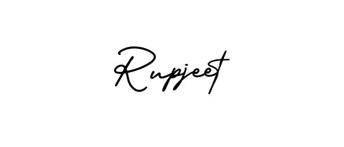 Design your own signature with our free online signature maker. With this signature software, you can create a handwritten (AmerikaSignatureDemo-Regular) signature for name Rupjeet. Rupjeet signature style 3 images and pictures png