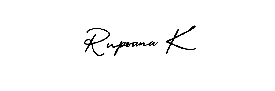 Once you've used our free online signature maker to create your best signature AmerikaSignatureDemo-Regular style, it's time to enjoy all of the benefits that Rupsana K name signing documents. Rupsana K signature style 3 images and pictures png