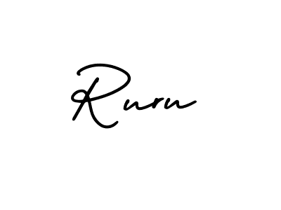 AmerikaSignatureDemo-Regular is a professional signature style that is perfect for those who want to add a touch of class to their signature. It is also a great choice for those who want to make their signature more unique. Get Ruru name to fancy signature for free. Ruru signature style 3 images and pictures png