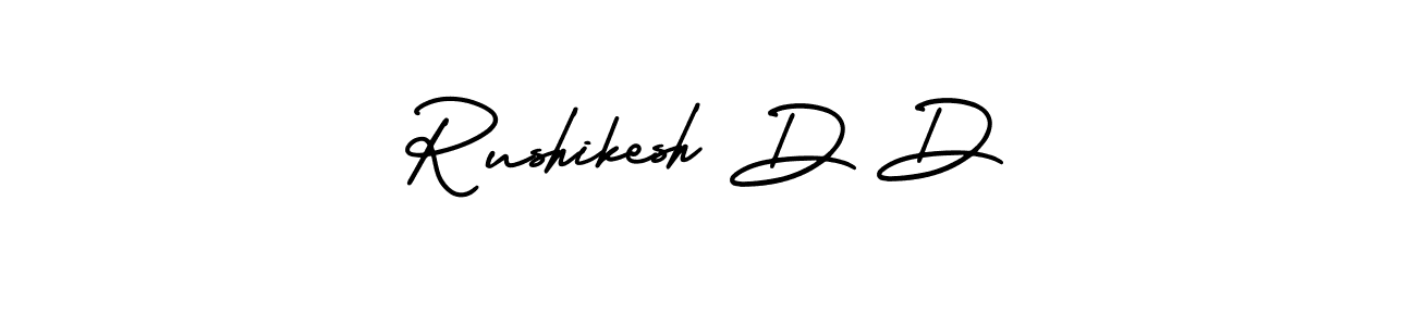 How to Draw Rushikesh D D signature style? AmerikaSignatureDemo-Regular is a latest design signature styles for name Rushikesh D D. Rushikesh D D signature style 3 images and pictures png