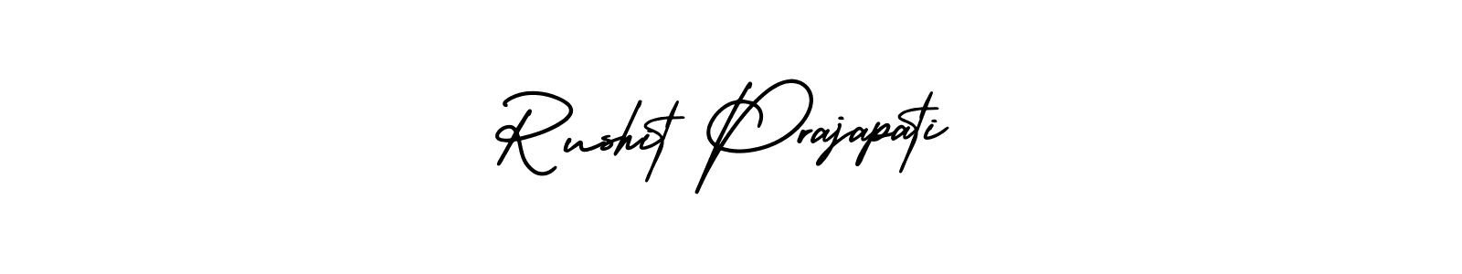 You can use this online signature creator to create a handwritten signature for the name Rushit Prajapati. This is the best online autograph maker. Rushit Prajapati signature style 3 images and pictures png