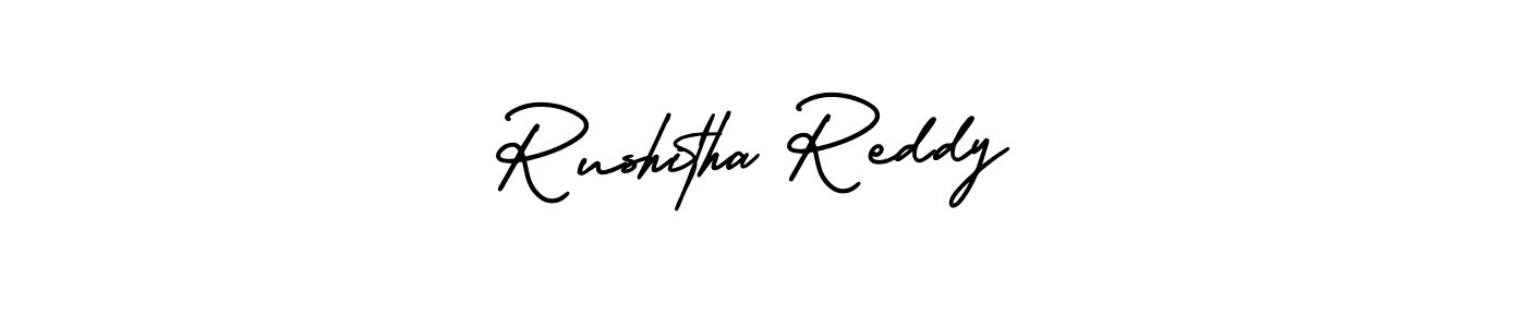 You can use this online signature creator to create a handwritten signature for the name Rushitha Reddy. This is the best online autograph maker. Rushitha Reddy signature style 3 images and pictures png