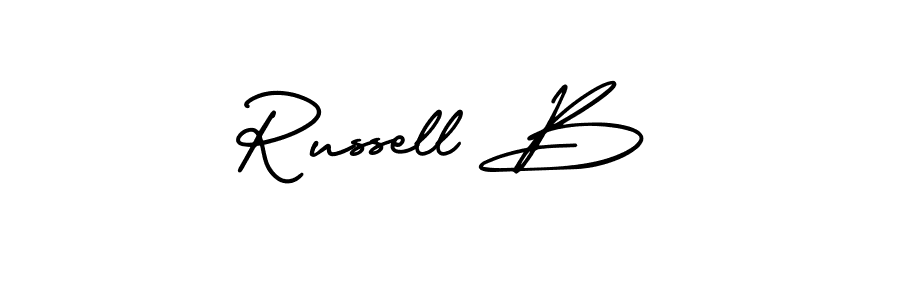 See photos of Russell B official signature by Spectra . Check more albums & portfolios. Read reviews & check more about AmerikaSignatureDemo-Regular font. Russell B signature style 3 images and pictures png