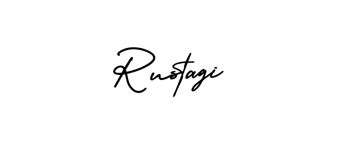 This is the best signature style for the Rustagi name. Also you like these signature font (AmerikaSignatureDemo-Regular). Mix name signature. Rustagi signature style 3 images and pictures png