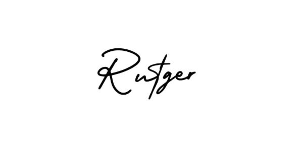 Make a beautiful signature design for name Rutger. Use this online signature maker to create a handwritten signature for free. Rutger signature style 3 images and pictures png