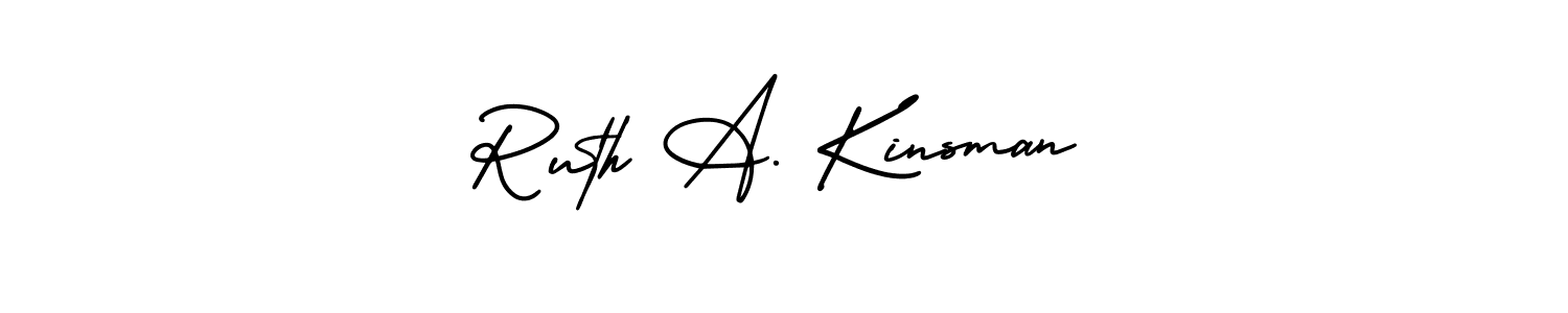 Check out images of Autograph of Ruth A. Kinsman name. Actor Ruth A. Kinsman Signature Style. AmerikaSignatureDemo-Regular is a professional sign style online. Ruth A. Kinsman signature style 3 images and pictures png