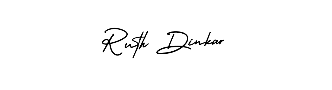 Create a beautiful signature design for name Ruth Dinkar. With this signature (AmerikaSignatureDemo-Regular) fonts, you can make a handwritten signature for free. Ruth Dinkar signature style 3 images and pictures png