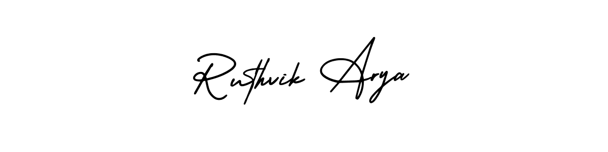 Also You can easily find your signature by using the search form. We will create Ruthvik Arya name handwritten signature images for you free of cost using AmerikaSignatureDemo-Regular sign style. Ruthvik Arya signature style 3 images and pictures png