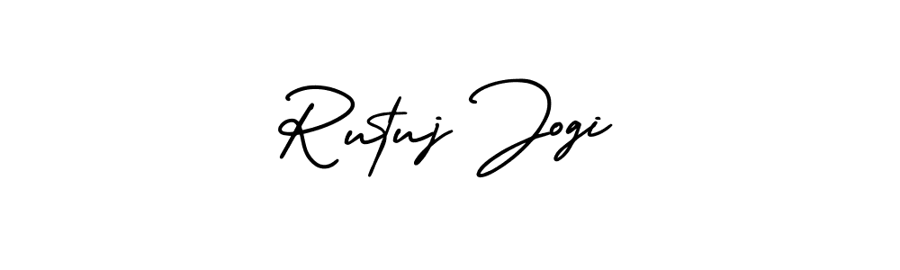 Best and Professional Signature Style for Rutuj Jogi. AmerikaSignatureDemo-Regular Best Signature Style Collection. Rutuj Jogi signature style 3 images and pictures png