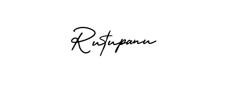 This is the best signature style for the Rutupanu name. Also you like these signature font (AmerikaSignatureDemo-Regular). Mix name signature. Rutupanu signature style 3 images and pictures png