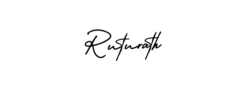 Best and Professional Signature Style for Ruturath. AmerikaSignatureDemo-Regular Best Signature Style Collection. Ruturath signature style 3 images and pictures png