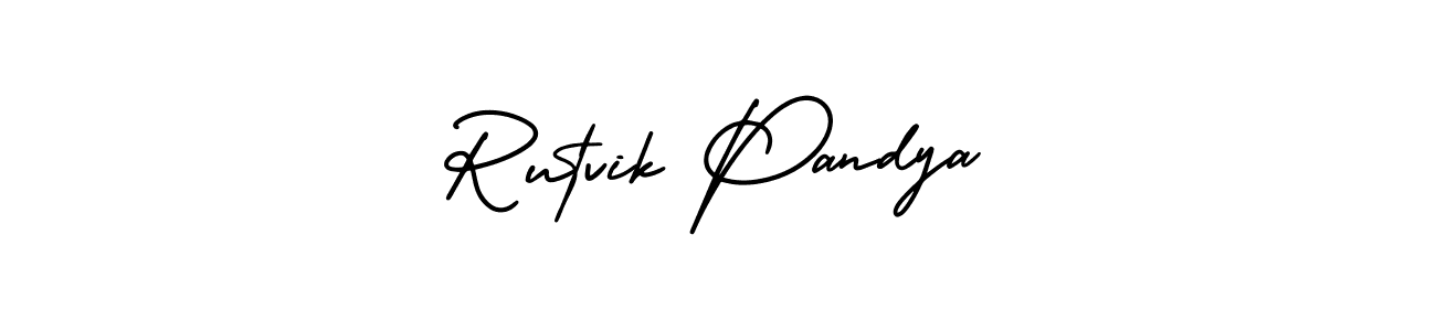 You can use this online signature creator to create a handwritten signature for the name Rutvik Pandya. This is the best online autograph maker. Rutvik Pandya signature style 3 images and pictures png