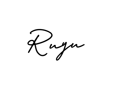 You can use this online signature creator to create a handwritten signature for the name Ruyu. This is the best online autograph maker. Ruyu signature style 3 images and pictures png