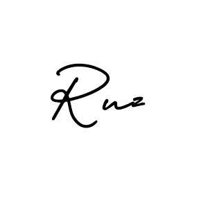 Similarly AmerikaSignatureDemo-Regular is the best handwritten signature design. Signature creator online .You can use it as an online autograph creator for name Ruz. Ruz signature style 3 images and pictures png