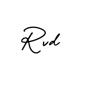 Once you've used our free online signature maker to create your best signature AmerikaSignatureDemo-Regular style, it's time to enjoy all of the benefits that Rvd name signing documents. Rvd signature style 3 images and pictures png