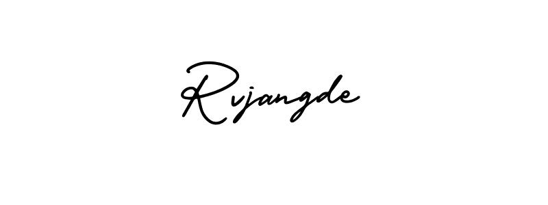 Best and Professional Signature Style for Rvjangde. AmerikaSignatureDemo-Regular Best Signature Style Collection. Rvjangde signature style 3 images and pictures png