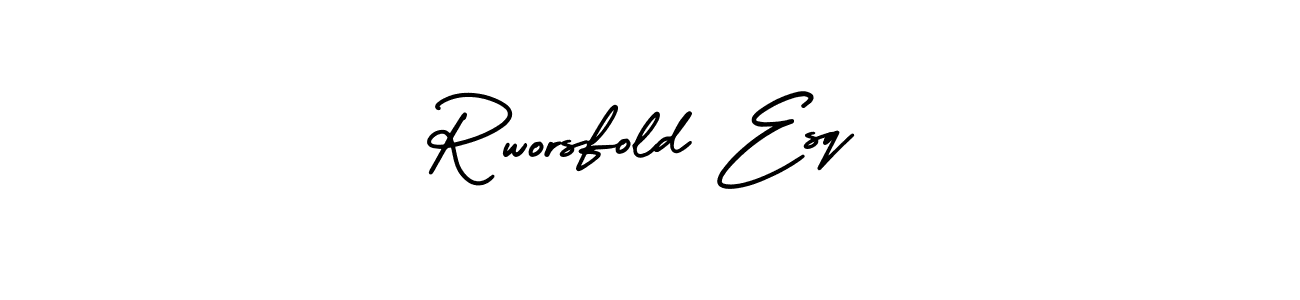 How to Draw Rworsfold Esq signature style? AmerikaSignatureDemo-Regular is a latest design signature styles for name Rworsfold Esq. Rworsfold Esq signature style 3 images and pictures png