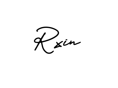 Create a beautiful signature design for name Rxin. With this signature (AmerikaSignatureDemo-Regular) fonts, you can make a handwritten signature for free. Rxin signature style 3 images and pictures png