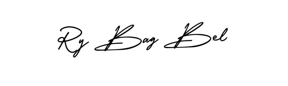Also You can easily find your signature by using the search form. We will create Ry Bag Bel name handwritten signature images for you free of cost using AmerikaSignatureDemo-Regular sign style. Ry Bag Bel signature style 3 images and pictures png