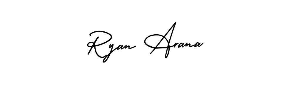 You can use this online signature creator to create a handwritten signature for the name Ryan Arana. This is the best online autograph maker. Ryan Arana signature style 3 images and pictures png