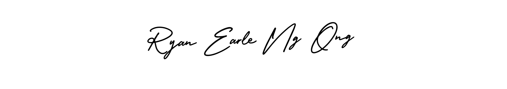AmerikaSignatureDemo-Regular is a professional signature style that is perfect for those who want to add a touch of class to their signature. It is also a great choice for those who want to make their signature more unique. Get Ryan Earle Ng Ong name to fancy signature for free. Ryan Earle Ng Ong signature style 3 images and pictures png
