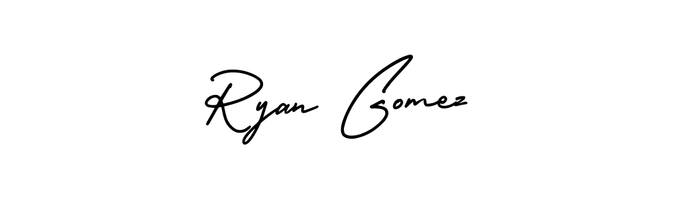Make a beautiful signature design for name Ryan Gomez. Use this online signature maker to create a handwritten signature for free. Ryan Gomez signature style 3 images and pictures png