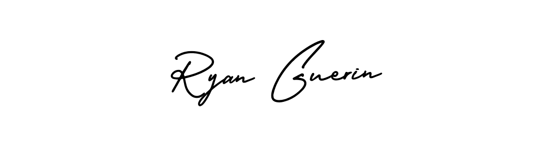 Similarly AmerikaSignatureDemo-Regular is the best handwritten signature design. Signature creator online .You can use it as an online autograph creator for name Ryan Guerin. Ryan Guerin signature style 3 images and pictures png