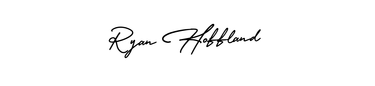 Similarly AmerikaSignatureDemo-Regular is the best handwritten signature design. Signature creator online .You can use it as an online autograph creator for name Ryan Hoffland. Ryan Hoffland signature style 3 images and pictures png