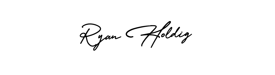 How to Draw Ryan Holdig signature style? AmerikaSignatureDemo-Regular is a latest design signature styles for name Ryan Holdig. Ryan Holdig signature style 3 images and pictures png