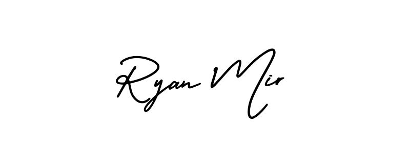 Make a beautiful signature design for name Ryan Mir. Use this online signature maker to create a handwritten signature for free. Ryan Mir signature style 3 images and pictures png