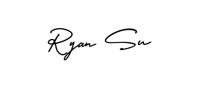 Make a beautiful signature design for name Ryan Su. Use this online signature maker to create a handwritten signature for free. Ryan Su signature style 3 images and pictures png