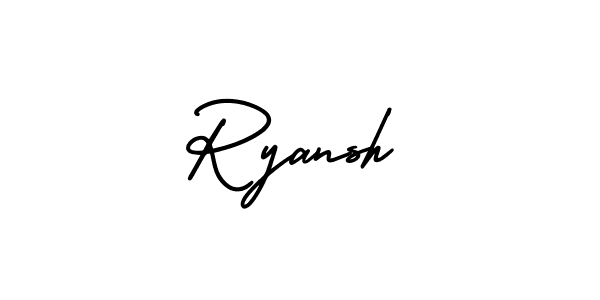 Make a short Ryansh signature style. Manage your documents anywhere anytime using AmerikaSignatureDemo-Regular. Create and add eSignatures, submit forms, share and send files easily. Ryansh signature style 3 images and pictures png