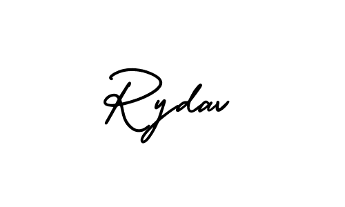 How to make Rydav signature? AmerikaSignatureDemo-Regular is a professional autograph style. Create handwritten signature for Rydav name. Rydav signature style 3 images and pictures png
