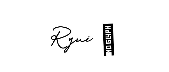 See photos of Ryui Ü official signature by Spectra . Check more albums & portfolios. Read reviews & check more about AmerikaSignatureDemo-Regular font. Ryui Ü signature style 3 images and pictures png