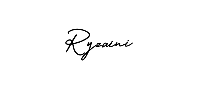 Also we have Ryzaini name is the best signature style. Create professional handwritten signature collection using AmerikaSignatureDemo-Regular autograph style. Ryzaini signature style 3 images and pictures png