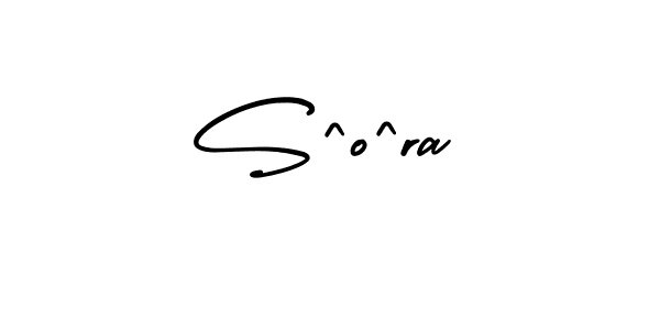 How to make S^o^ra signature? AmerikaSignatureDemo-Regular is a professional autograph style. Create handwritten signature for S^o^ra name. S^o^ra signature style 3 images and pictures png