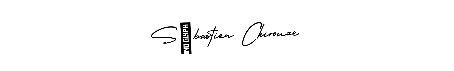 How to Draw Sébastien Chirouze signature style? AmerikaSignatureDemo-Regular is a latest design signature styles for name Sébastien Chirouze. Sébastien Chirouze signature style 3 images and pictures png