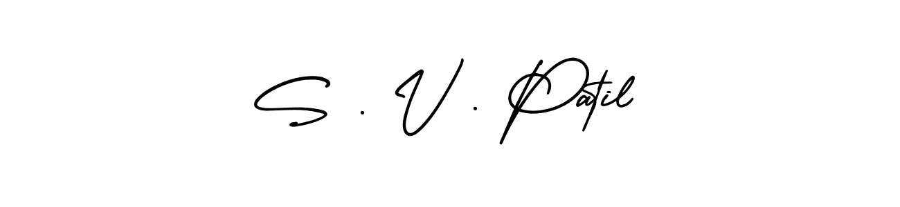 AmerikaSignatureDemo-Regular is a professional signature style that is perfect for those who want to add a touch of class to their signature. It is also a great choice for those who want to make their signature more unique. Get S . V . Patil name to fancy signature for free. S . V . Patil signature style 3 images and pictures png