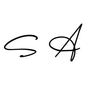 You can use this online signature creator to create a handwritten signature for the name S A. This is the best online autograph maker. S A signature style 3 images and pictures png