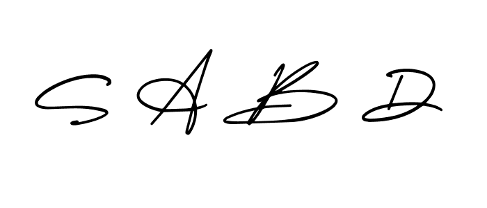 Once you've used our free online signature maker to create your best signature AmerikaSignatureDemo-Regular style, it's time to enjoy all of the benefits that S A B D name signing documents. S A B D signature style 3 images and pictures png