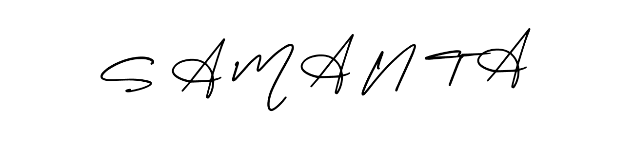 You can use this online signature creator to create a handwritten signature for the name S A M A N T A. This is the best online autograph maker. S A M A N T A signature style 3 images and pictures png