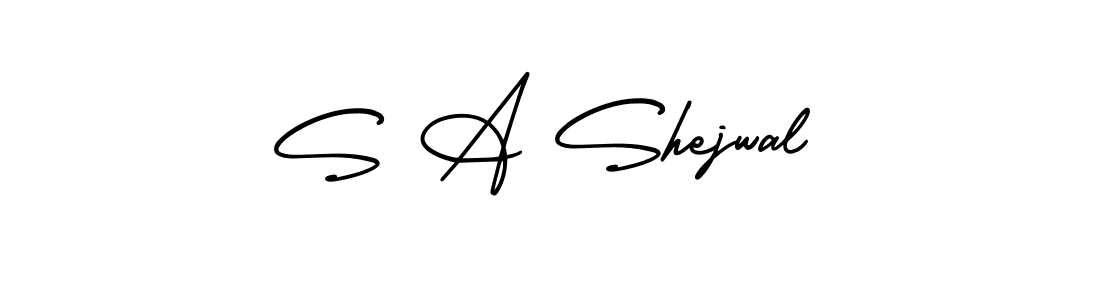 Similarly AmerikaSignatureDemo-Regular is the best handwritten signature design. Signature creator online .You can use it as an online autograph creator for name S A Shejwal. S A Shejwal signature style 3 images and pictures png