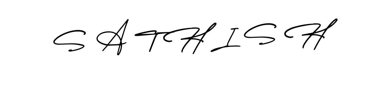 Here are the top 10 professional signature styles for the name S A T H I S H. These are the best autograph styles you can use for your name. S A T H I S H signature style 3 images and pictures png